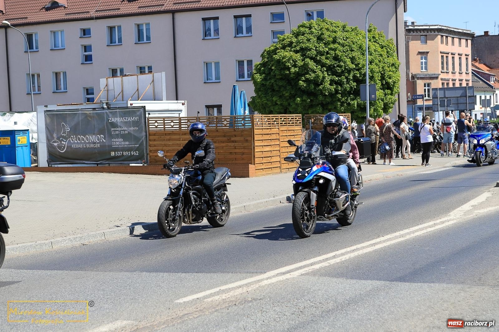 Zdjęcie w galerii na portalu naszraciborz.pl: Setki motocyklistów u św. Mikołaja. Inauguracja sezonu na bis! [FOTO i WIDEO] wiadomości z regionu