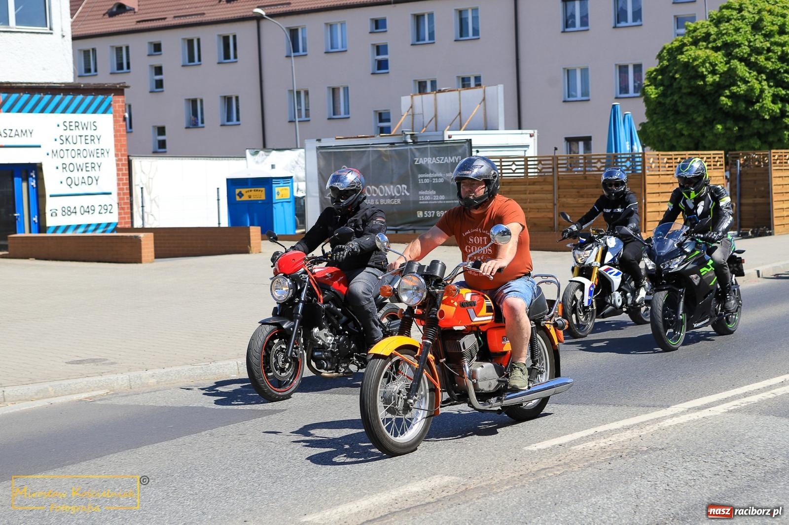 Zdjęcie w galerii na portalu naszraciborz.pl: Setki motocyklistów u św. Mikołaja. Inauguracja sezonu na bis! [FOTO i WIDEO] wiadomości z regionu
