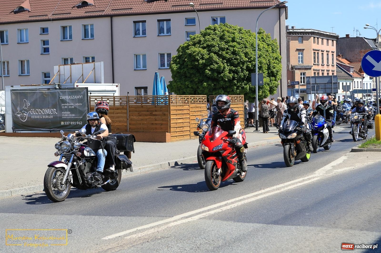 Zdjęcie w galerii na portalu naszraciborz.pl: Setki motocyklistów u św. Mikołaja. Inauguracja sezonu na bis! [FOTO i WIDEO] wiadomości z regionu