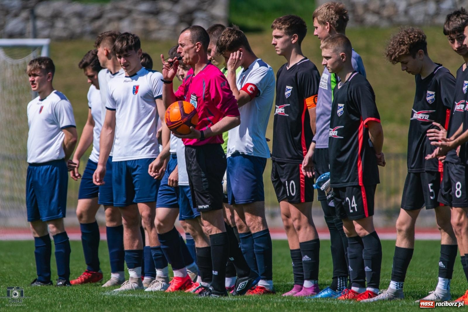 Zdjęcie w galerii na portalu naszraciborz.pl: Choć wiceliderowi się postawili, to punktów nie zdobyli [FOTO] wiadomości z regionu