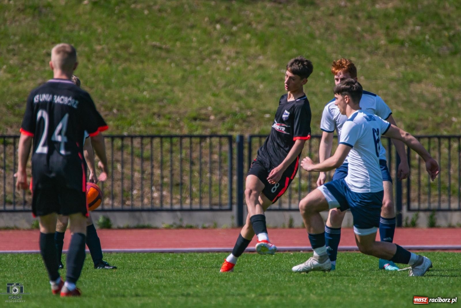 Zdjęcie w galerii na portalu naszraciborz.pl: Choć wiceliderowi się postawili, to punktów nie zdobyli [FOTO] wiadomości z regionu