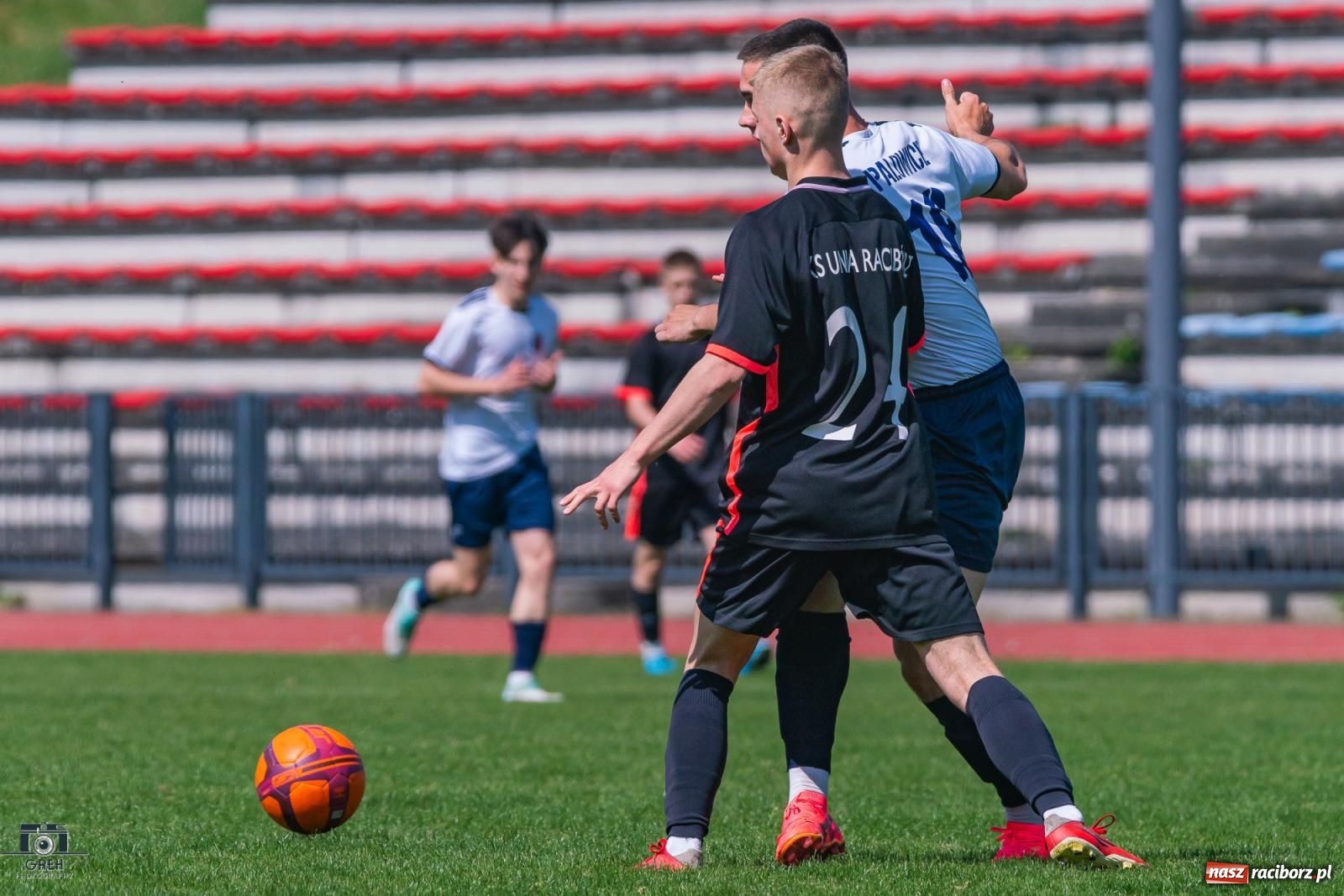 Zdjęcie w galerii na portalu naszraciborz.pl: Choć wiceliderowi się postawili, to punktów nie zdobyli [FOTO] wiadomości z regionu