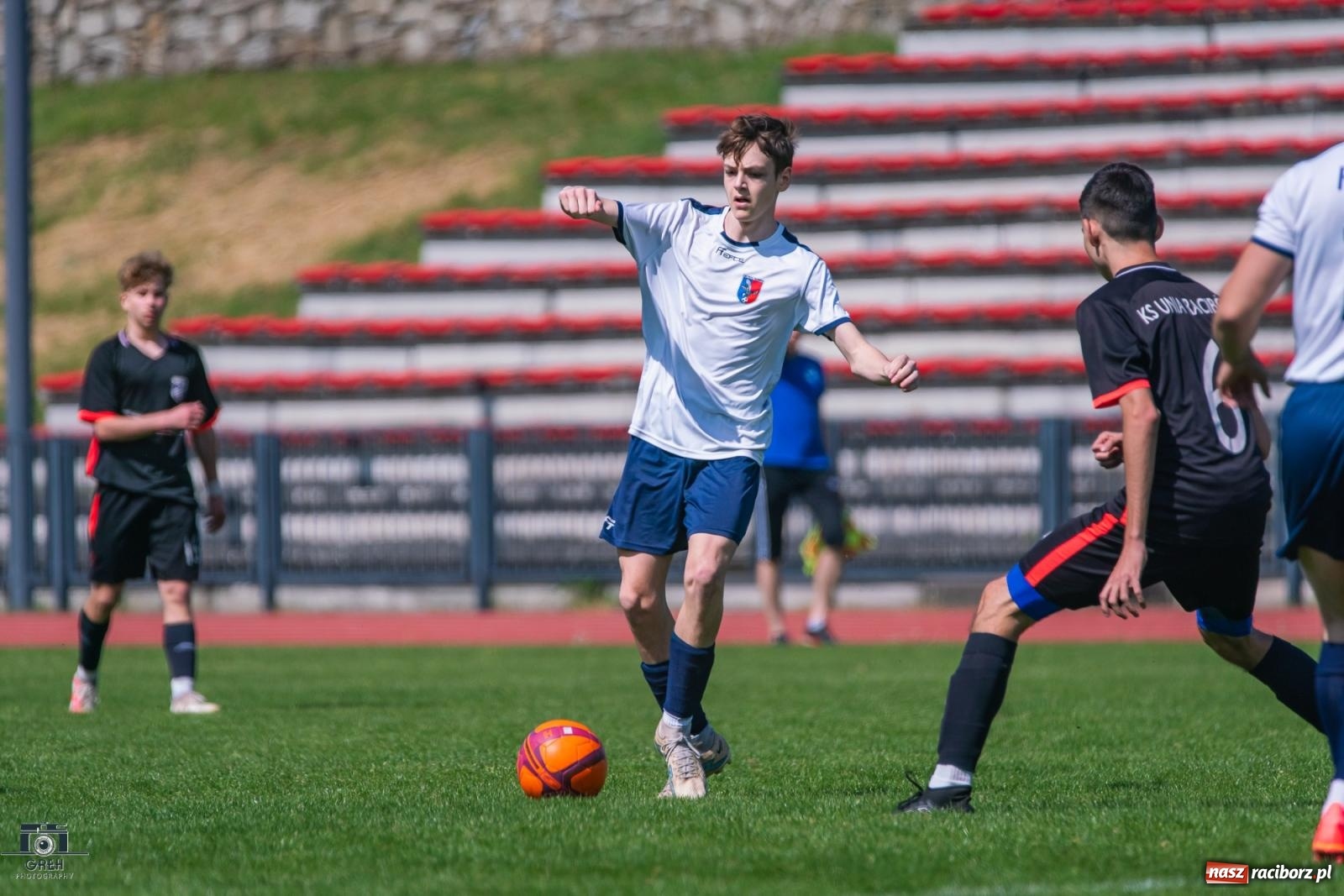 Zdjęcie w galerii na portalu naszraciborz.pl: Choć wiceliderowi się postawili, to punktów nie zdobyli [FOTO] wiadomości z regionu