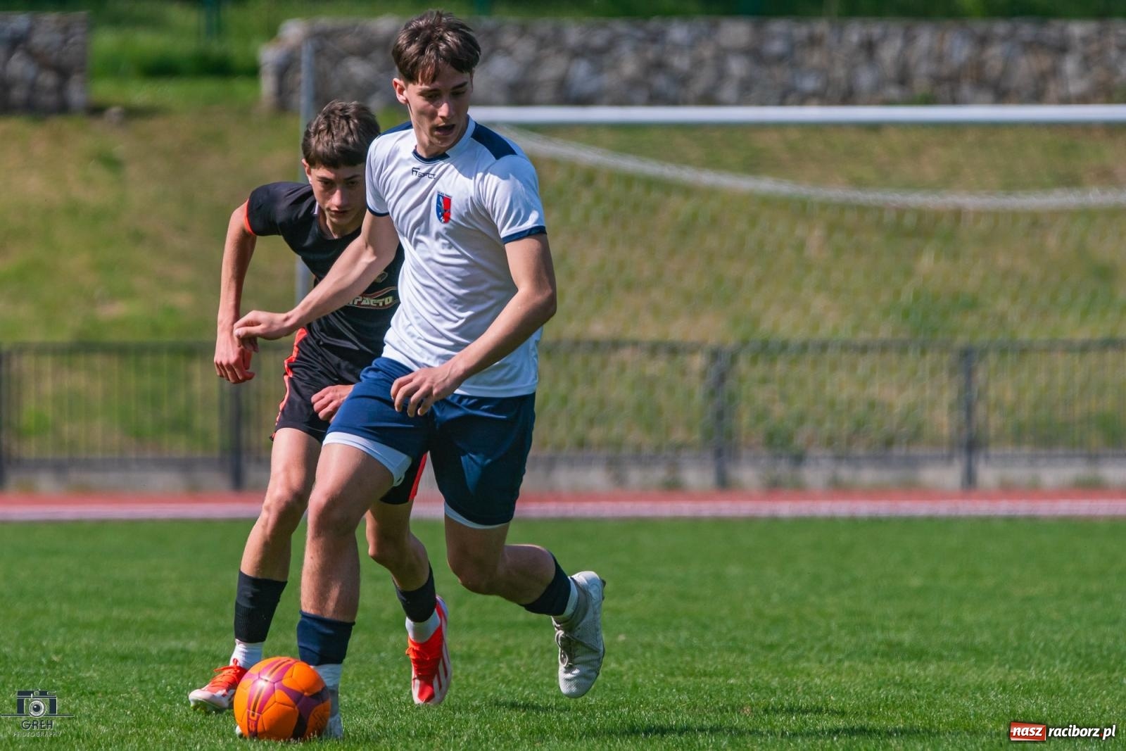 Zdjęcie w galerii na portalu naszraciborz.pl: Choć wiceliderowi się postawili, to punktów nie zdobyli [FOTO] wiadomości z regionu