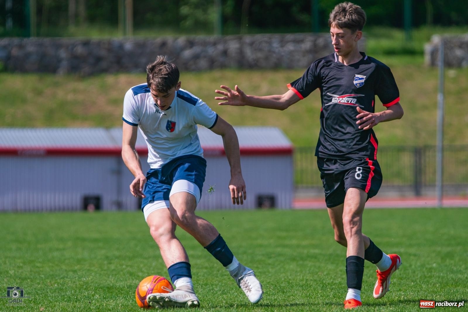 Zdjęcie w galerii na portalu naszraciborz.pl: Choć wiceliderowi się postawili, to punktów nie zdobyli [FOTO] wiadomości z regionu