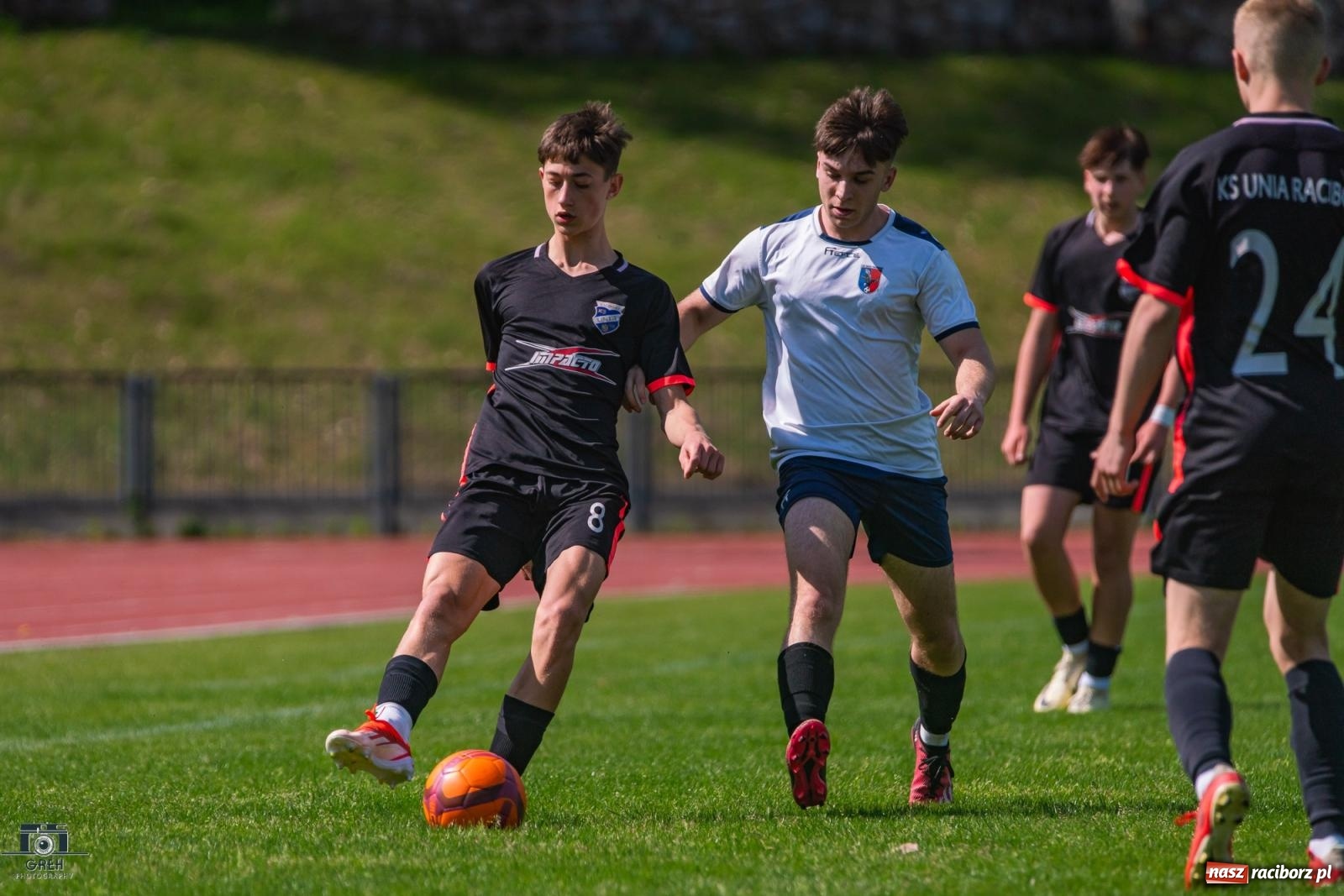 Zdjęcie w galerii na portalu naszraciborz.pl: Choć wiceliderowi się postawili, to punktów nie zdobyli [FOTO] wiadomości z regionu
