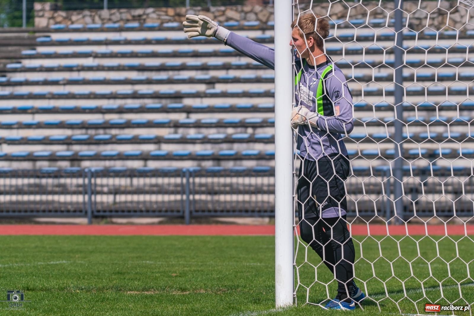 Zdjęcie w galerii na portalu naszraciborz.pl: Choć wiceliderowi się postawili, to punktów nie zdobyli [FOTO] wiadomości z regionu