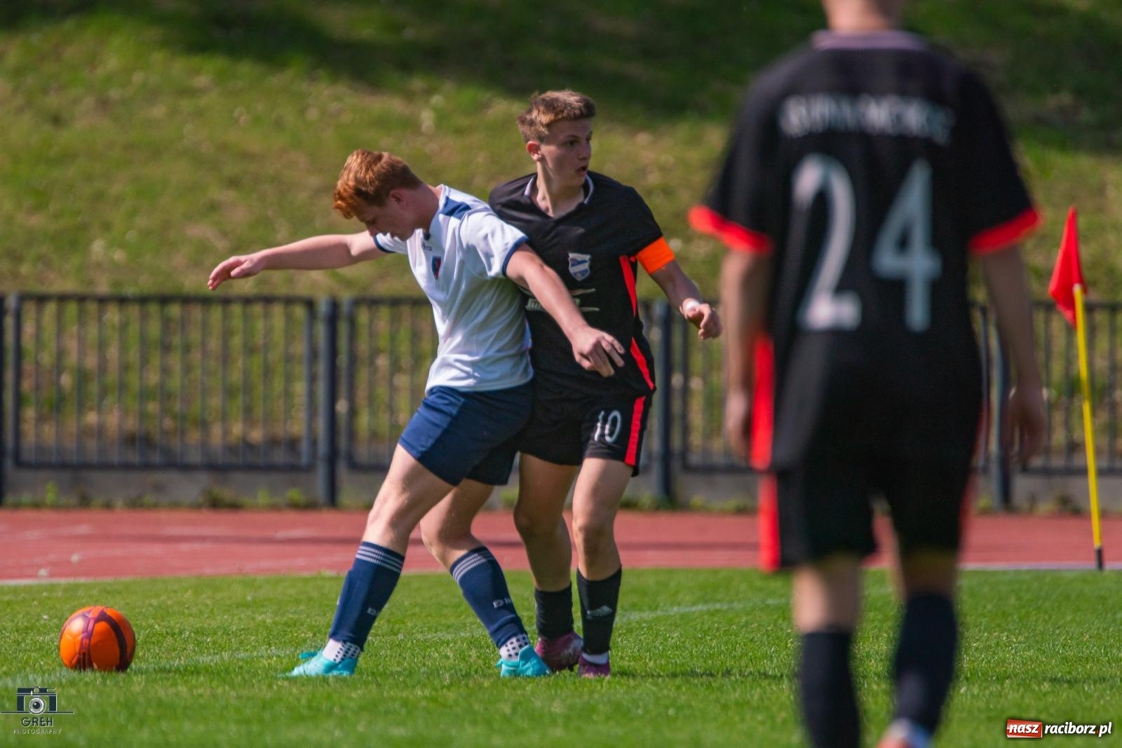 Zdjęcie w galerii na portalu naszraciborz.pl: Choć wiceliderowi się postawili, to punktów nie zdobyli [FOTO] wiadomości z regionu