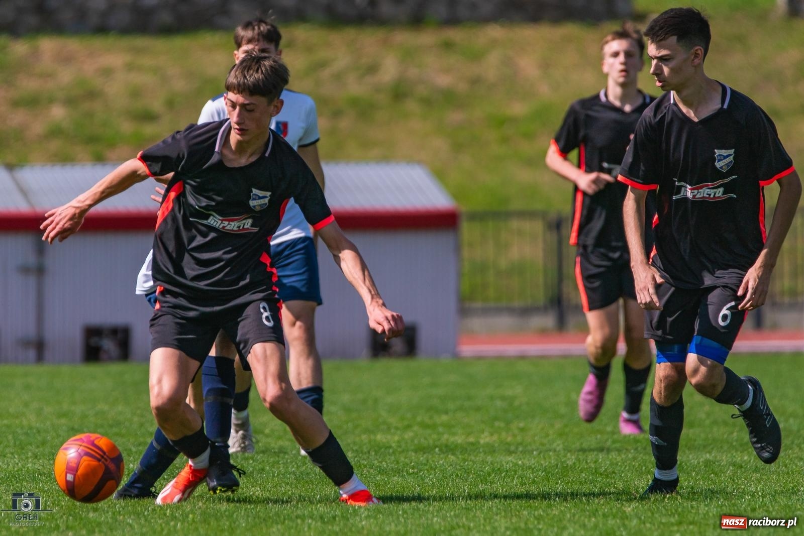 Zdjęcie w galerii na portalu naszraciborz.pl: Choć wiceliderowi się postawili, to punktów nie zdobyli [FOTO] wiadomości z regionu