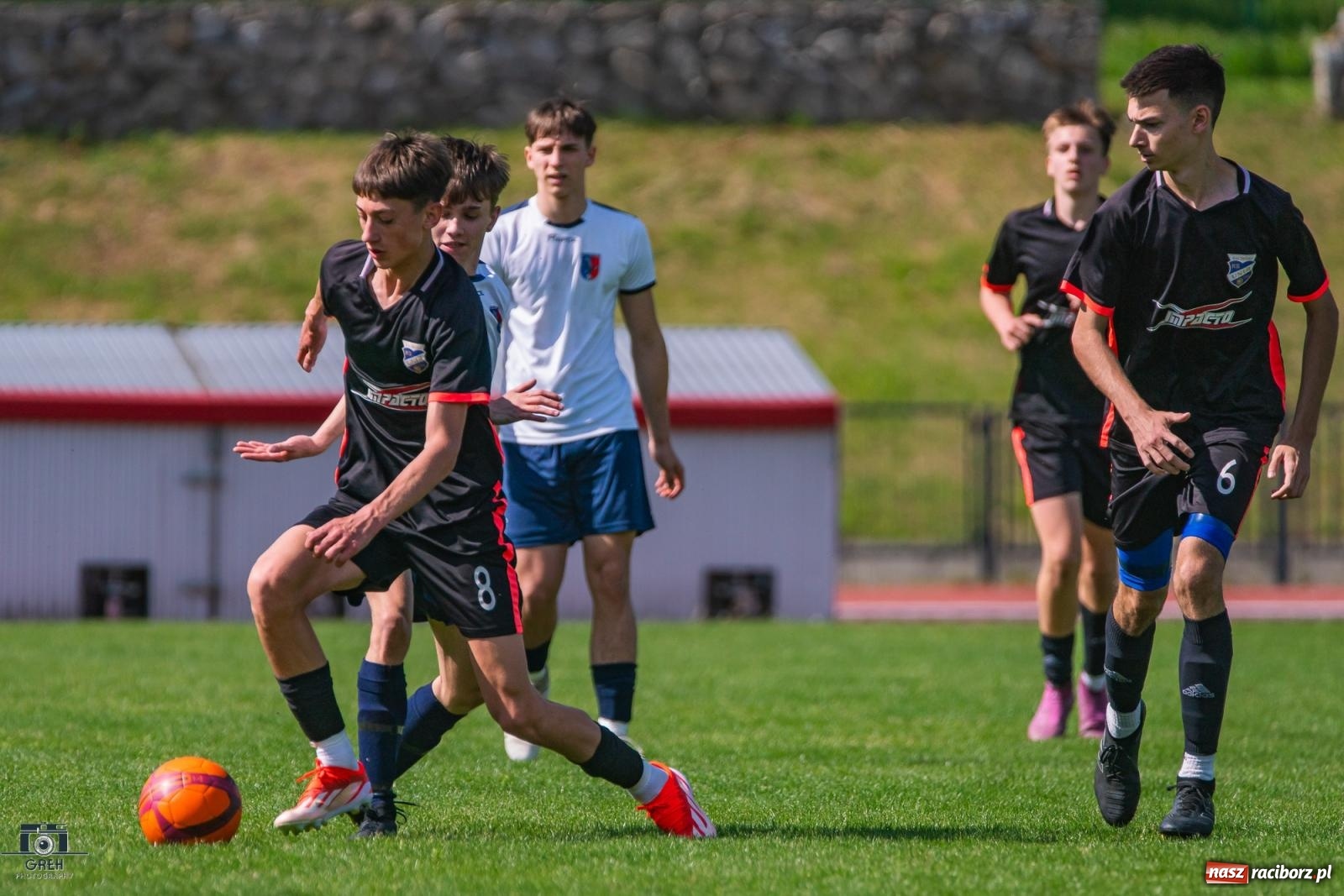 Zdjęcie w galerii na portalu naszraciborz.pl: Choć wiceliderowi się postawili, to punktów nie zdobyli [FOTO] wiadomości z regionu