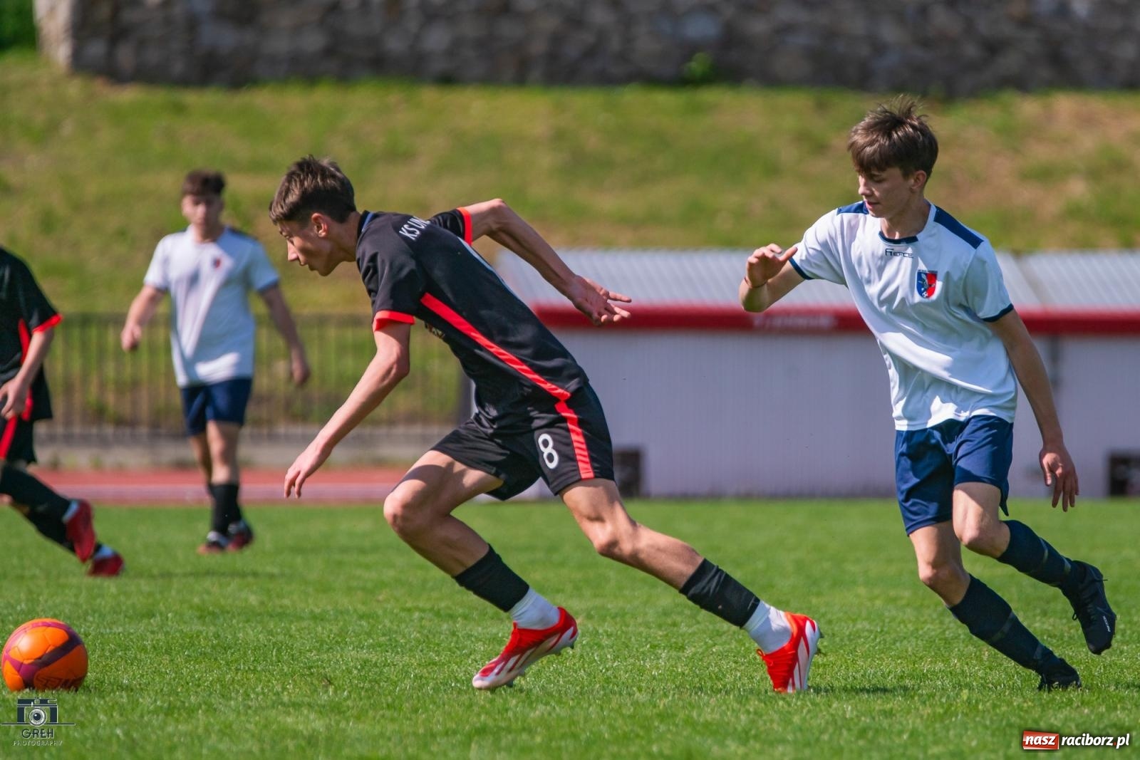 Zdjęcie w galerii na portalu naszraciborz.pl: Choć wiceliderowi się postawili, to punktów nie zdobyli [FOTO] wiadomości z regionu