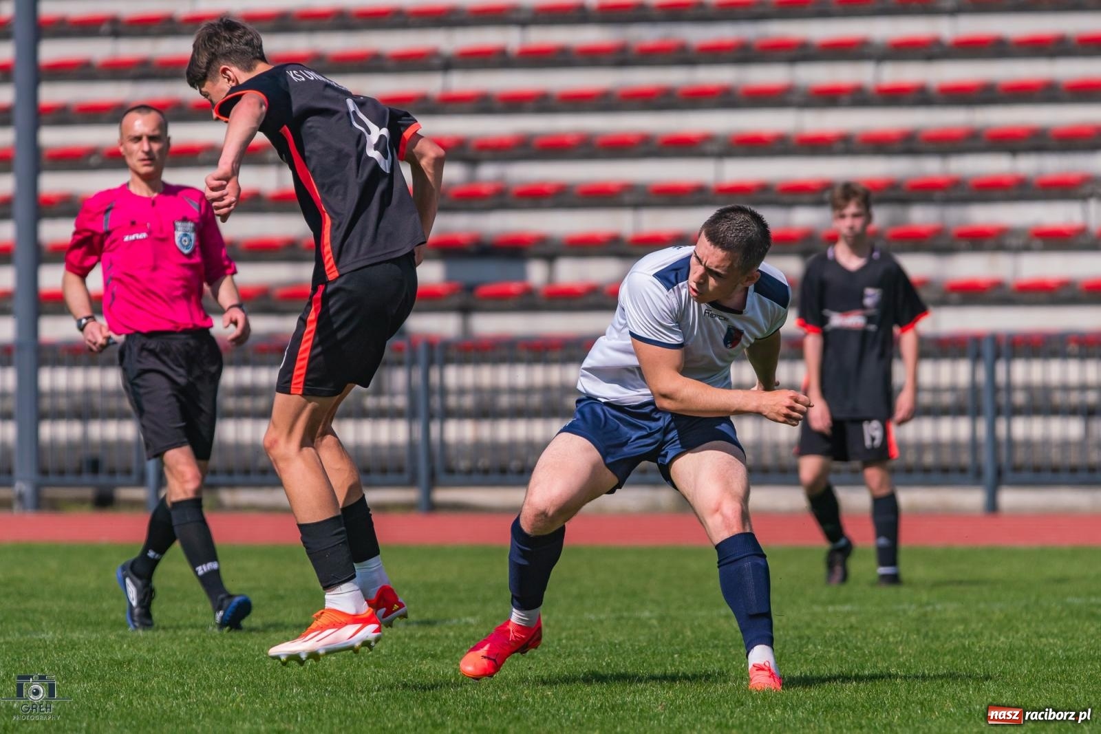Zdjęcie w galerii na portalu naszraciborz.pl: Choć wiceliderowi się postawili, to punktów nie zdobyli [FOTO] wiadomości z regionu