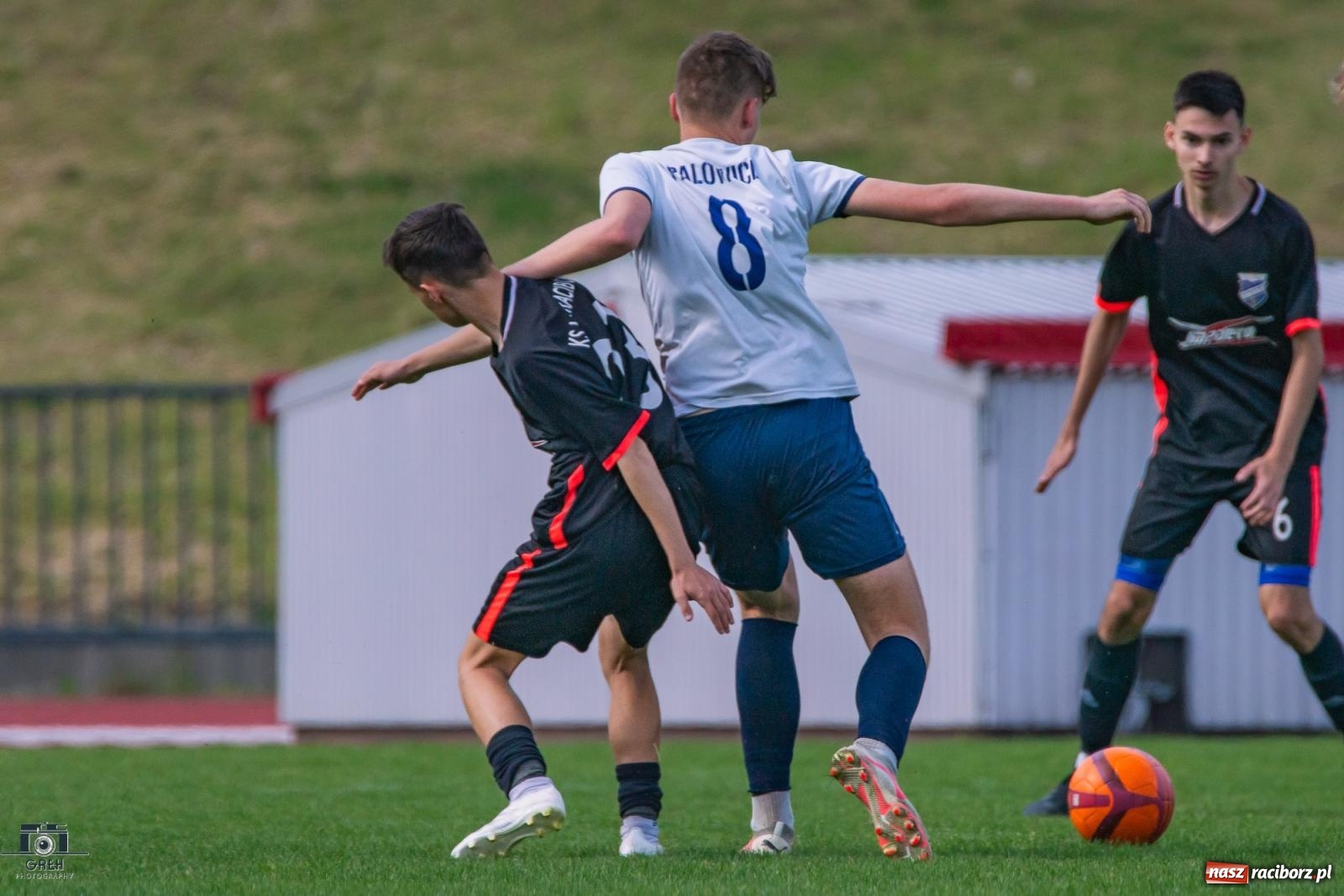 Zdjęcie w galerii na portalu naszraciborz.pl: Choć wiceliderowi się postawili, to punktów nie zdobyli [FOTO] wiadomości z regionu