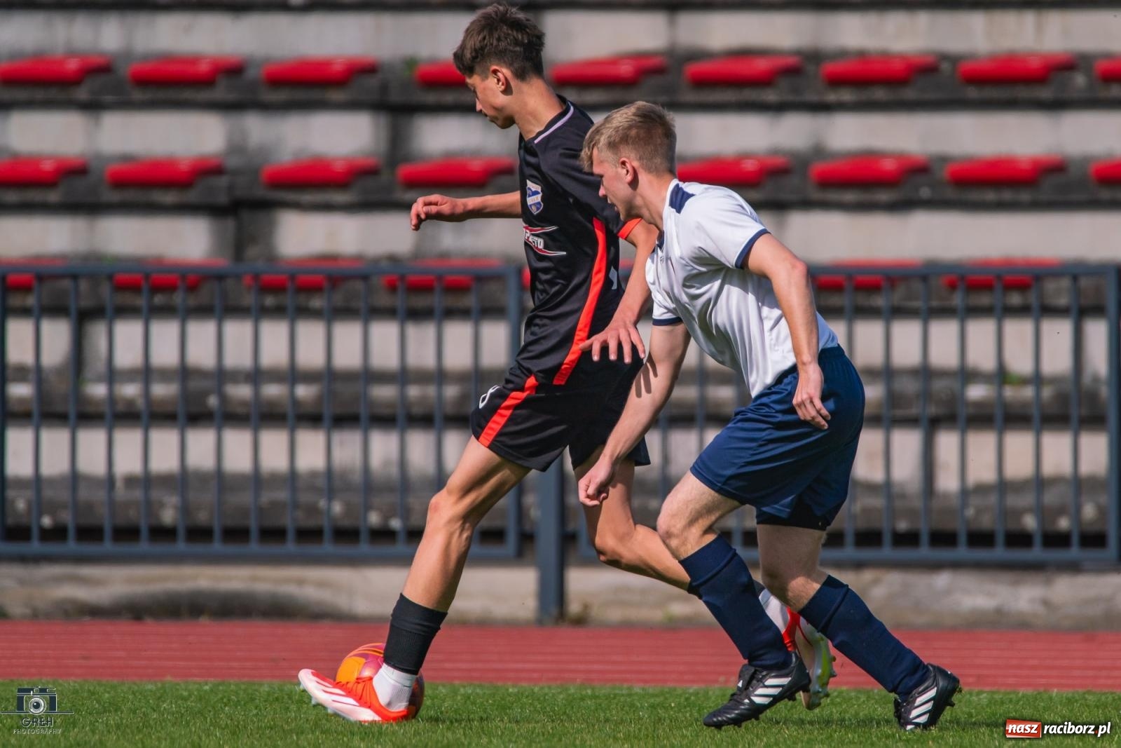 Zdjęcie w galerii na portalu naszraciborz.pl: Choć wiceliderowi się postawili, to punktów nie zdobyli [FOTO] wiadomości z regionu