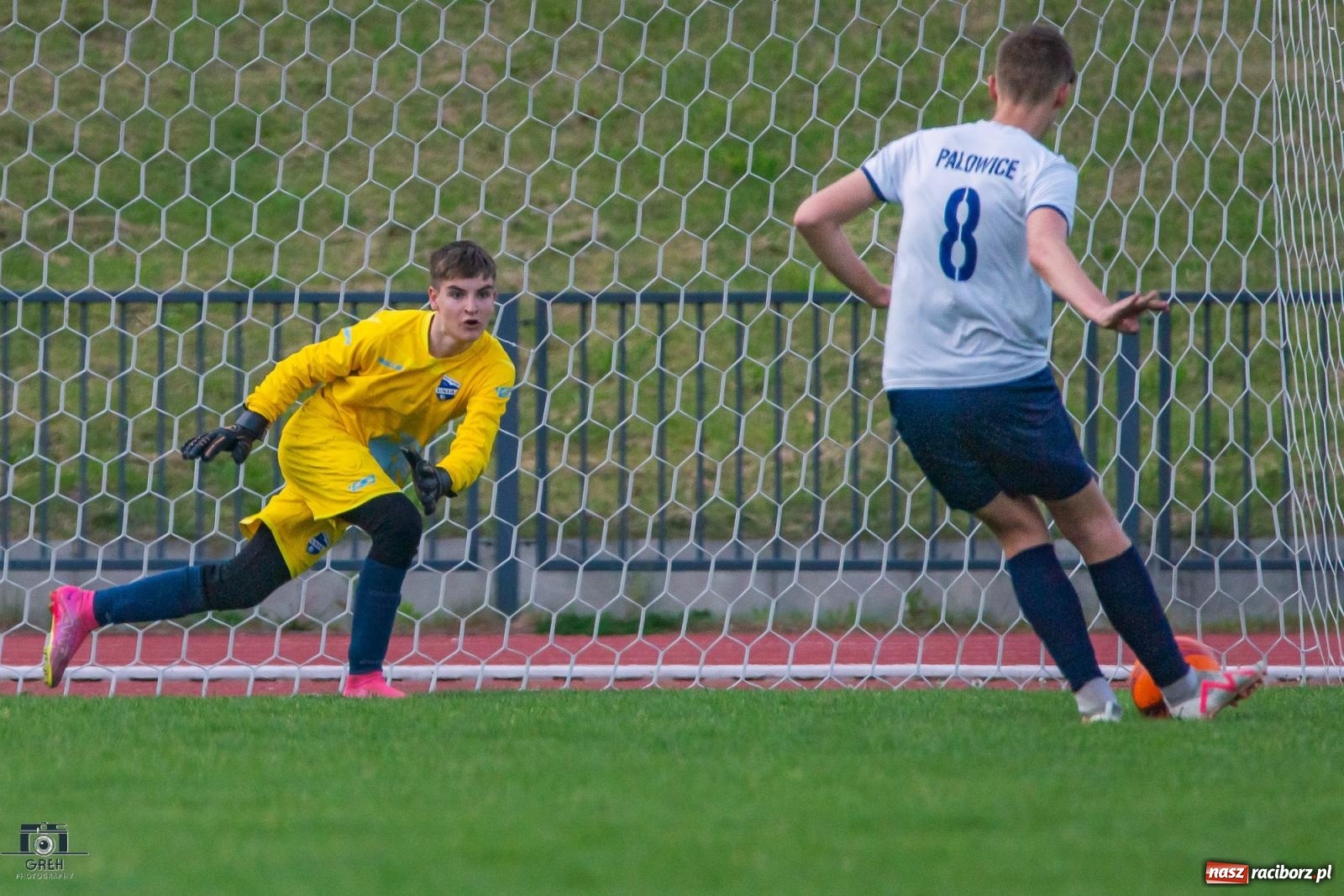 Zdjęcie w galerii na portalu naszraciborz.pl: Choć wiceliderowi się postawili, to punktów nie zdobyli [FOTO] wiadomości z regionu