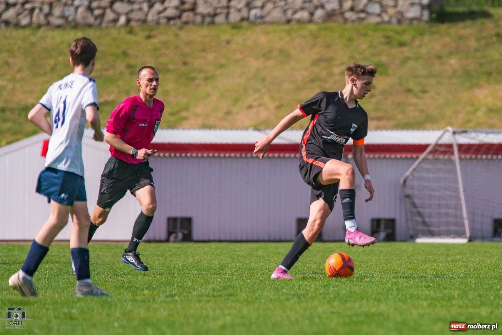 Zdjęcie w galerii na portalu naszraciborz.pl: Choć wiceliderowi się postawili, to punktów nie zdobyli [FOTO] wiadomości z regionu