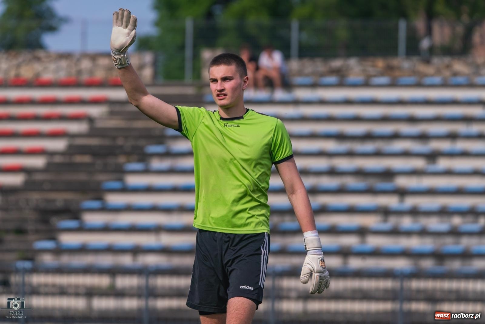 Zdjęcie w galerii na portalu naszraciborz.pl: Choć wiceliderowi się postawili, to punktów nie zdobyli [FOTO] wiadomości z regionu
