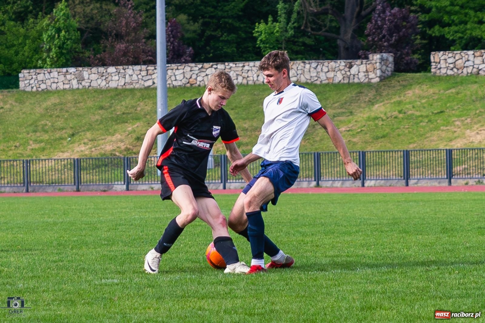 Zdjęcie w galerii na portalu naszraciborz.pl: Choć wiceliderowi się postawili, to punktów nie zdobyli [FOTO] wiadomości z regionu