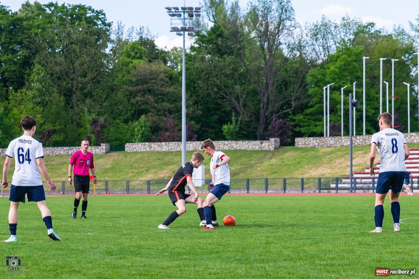 Zdjęcie w galerii na portalu naszraciborz.pl: Choć wiceliderowi się postawili, to punktów nie zdobyli [FOTO] wiadomości z regionu