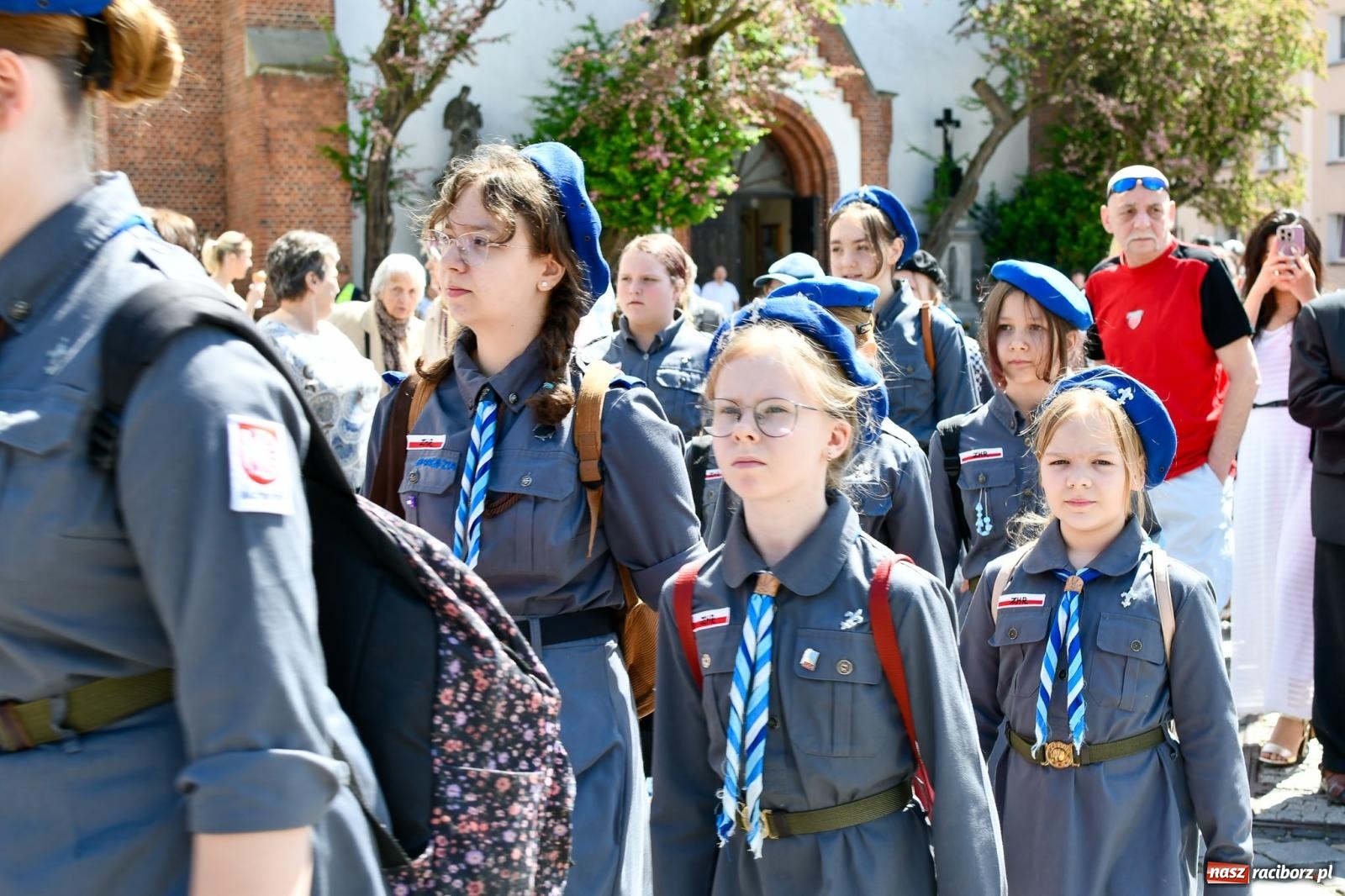 Zdjęcie w galerii na portalu naszraciborz.pl: Święto Narodowe Trzeciego Maja. Obchody w Raciborzu [FOTO i WIDEO] wiadomości z regionu