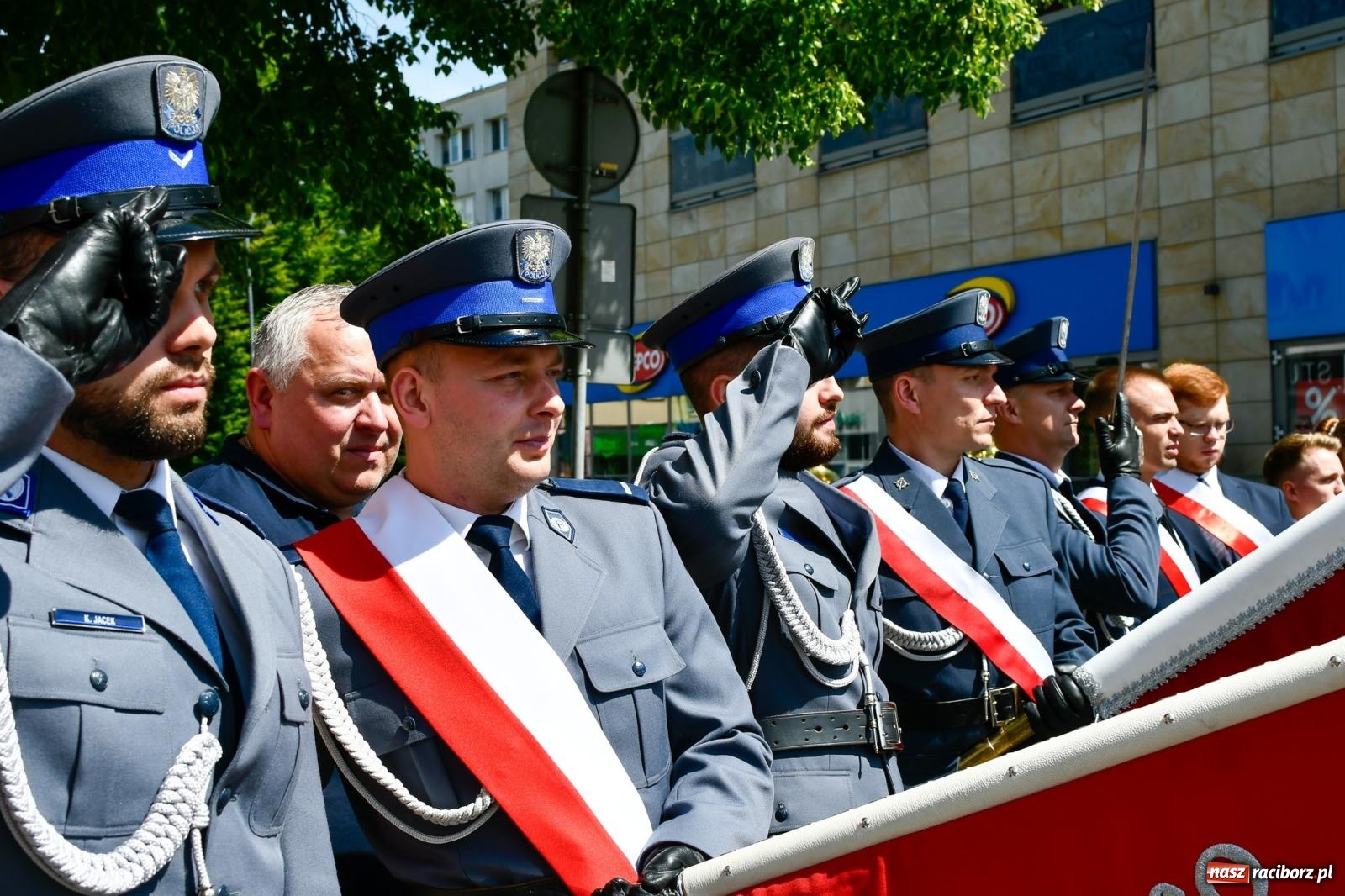 Zdjęcie w galerii na portalu naszraciborz.pl: Święto Narodowe Trzeciego Maja. Obchody w Raciborzu [FOTO i WIDEO] wiadomości z regionu