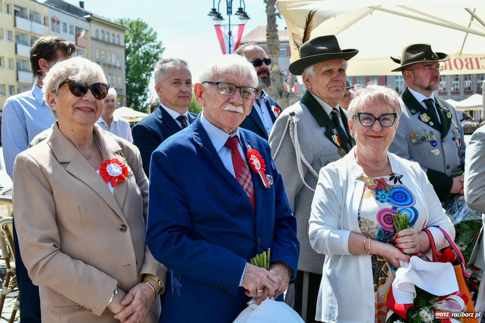 Zdjęcie w galerii na portalu naszraciborz.pl: Święto Narodowe Trzeciego Maja. Obchody w Raciborzu [FOTO i WIDEO] wiadomości z regionu