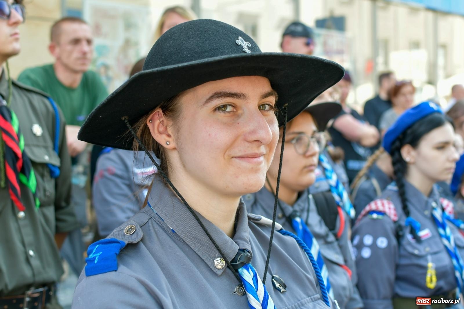 Zdjęcie w galerii na portalu naszraciborz.pl: Święto Narodowe Trzeciego Maja. Obchody w Raciborzu [FOTO i WIDEO] wiadomości z regionu