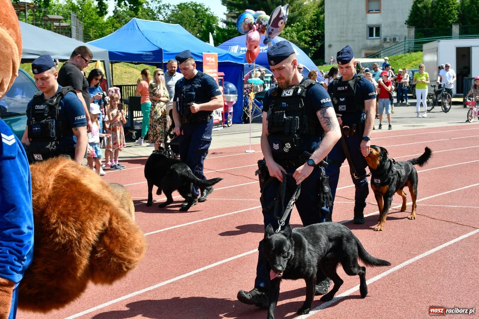 Zdjęcie w galerii na portalu naszraciborz.pl: Policyjna parada na I Memoriale im. asp. Michała Kędzierskiego [FOTO i WIDEO] wiadomości z regionu