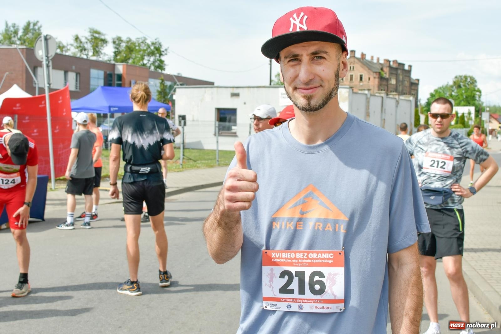 Zdjęcie w galerii na portalu naszraciborz.pl: Mateusz Mrówka wygrał XVI Bieg bez Granic [FOTO i WIDEO] wiadomości z regionu