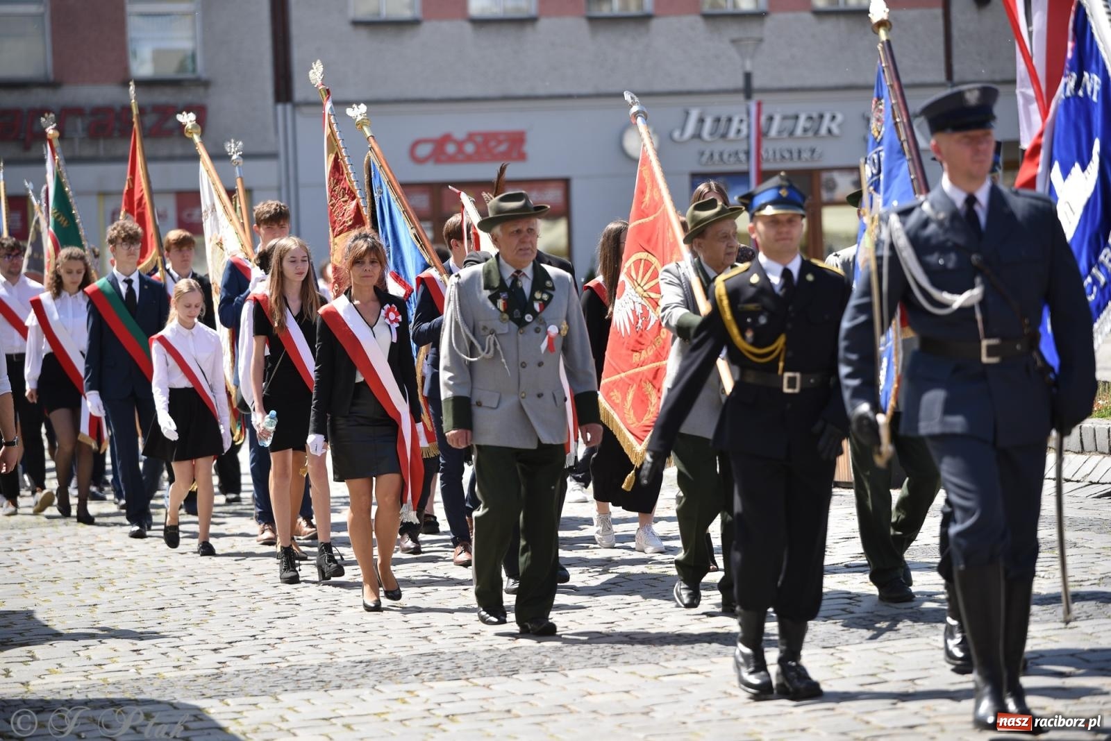 Zdjęcie w galerii na portalu naszraciborz.pl: Radosna patriotyczna majówka w Raciborzu [FOTO i WIDEO] wiadomości z regionu