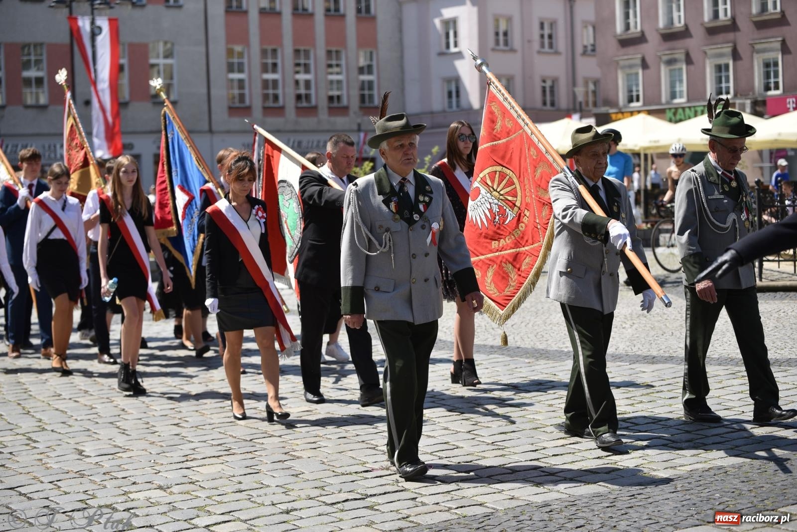Zdjęcie w galerii na portalu naszraciborz.pl: Radosna patriotyczna majówka w Raciborzu [FOTO i WIDEO] wiadomości z regionu