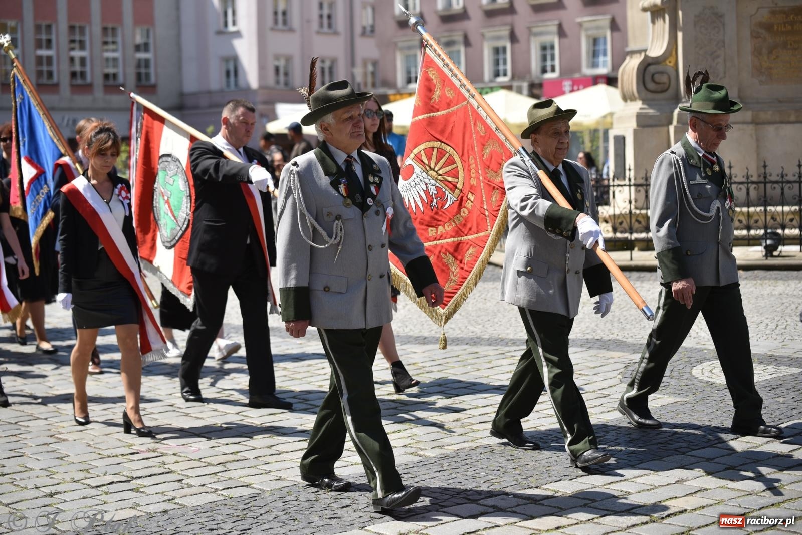 Zdjęcie w galerii na portalu naszraciborz.pl: Radosna patriotyczna majówka w Raciborzu [FOTO i WIDEO] wiadomości z regionu