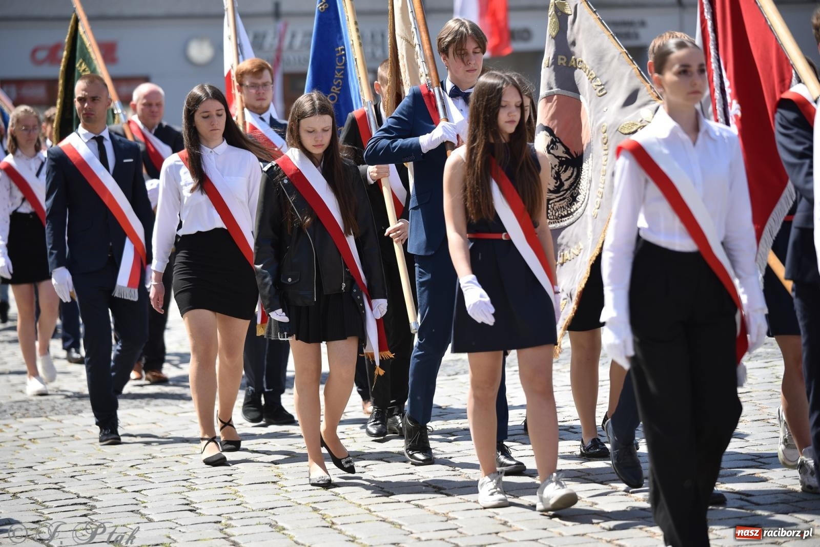 Zdjęcie w galerii na portalu naszraciborz.pl: Radosna patriotyczna majówka w Raciborzu [FOTO i WIDEO] wiadomości z regionu