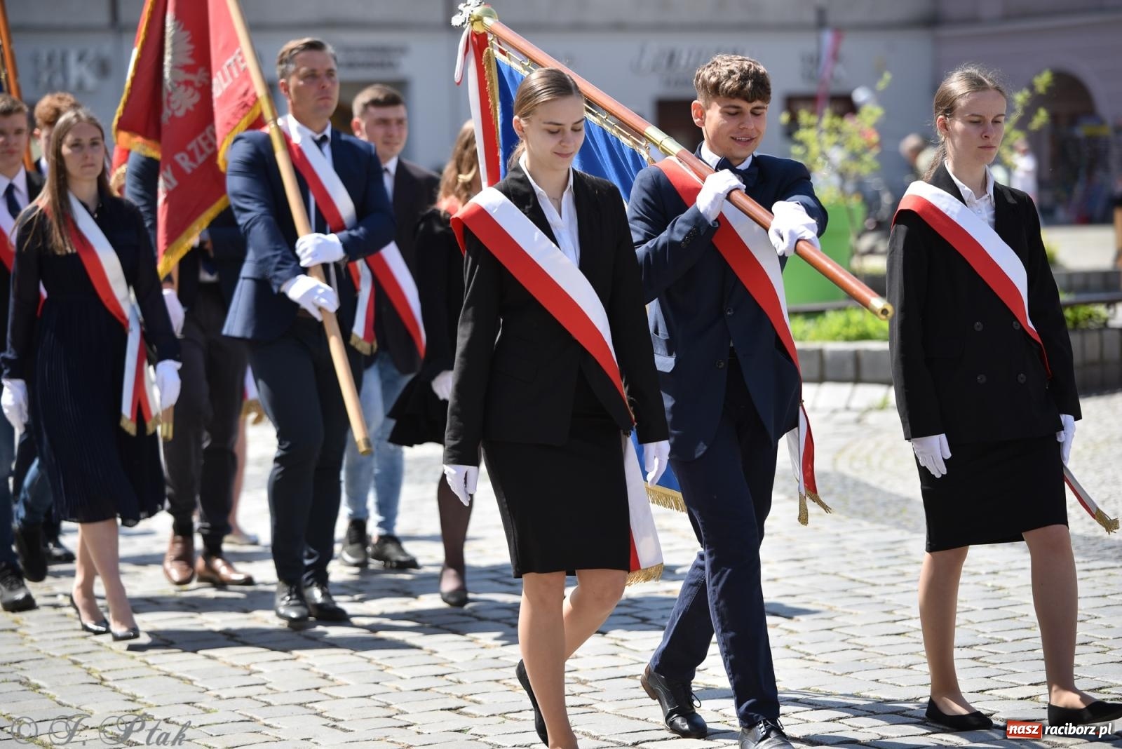 Zdjęcie w galerii na portalu naszraciborz.pl: Radosna patriotyczna majówka w Raciborzu [FOTO i WIDEO] wiadomości z regionu