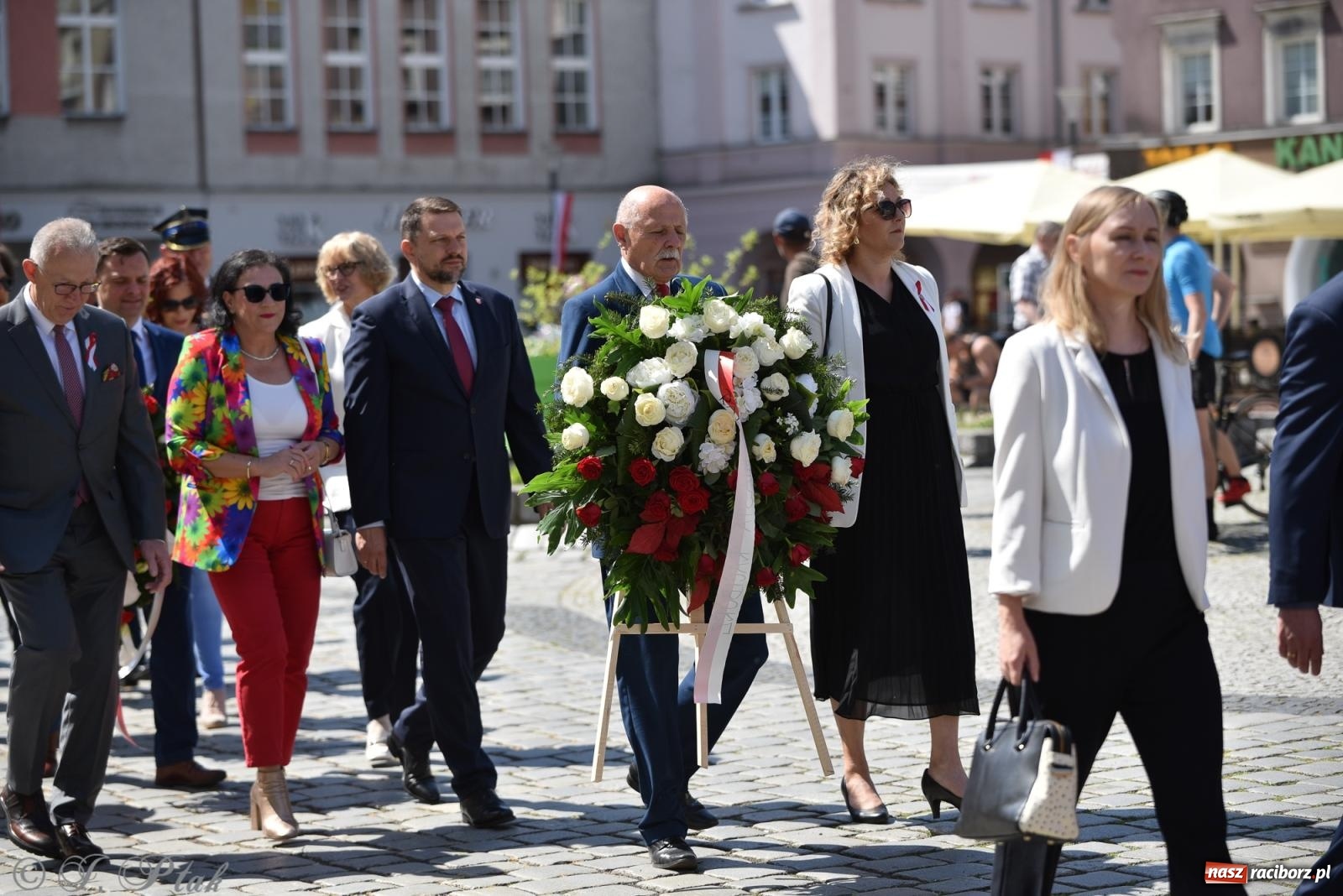Zdjęcie w galerii na portalu naszraciborz.pl: Radosna patriotyczna majówka w Raciborzu [FOTO i WIDEO] wiadomości z regionu