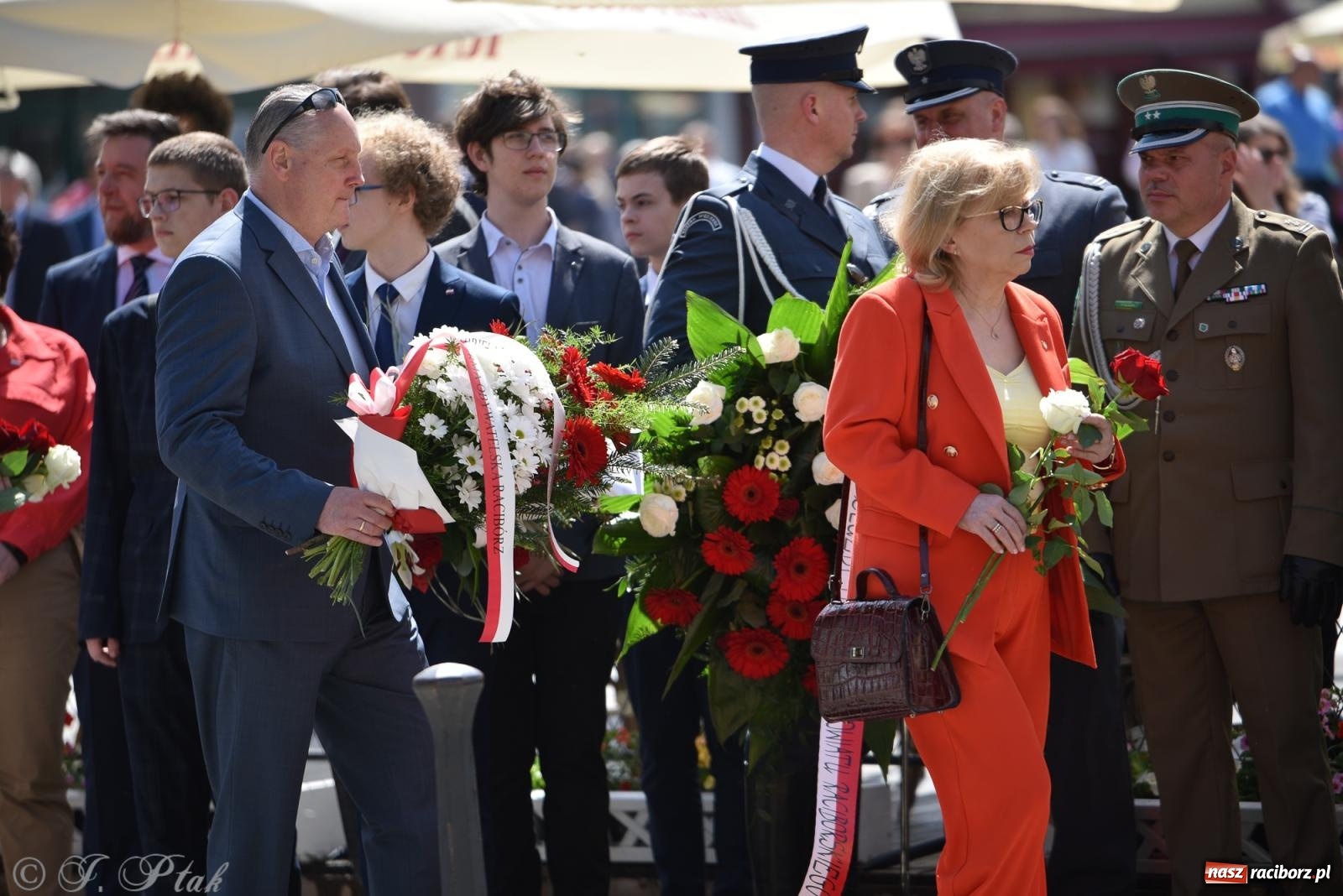 Zdjęcie w galerii na portalu naszraciborz.pl: Radosna patriotyczna majówka w Raciborzu [FOTO i WIDEO] wiadomości z regionu