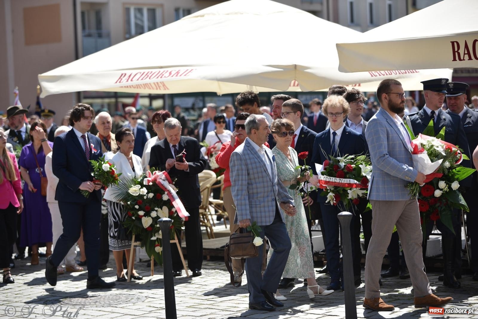 Zdjęcie w galerii na portalu naszraciborz.pl: Radosna patriotyczna majówka w Raciborzu [FOTO i WIDEO] wiadomości z regionu