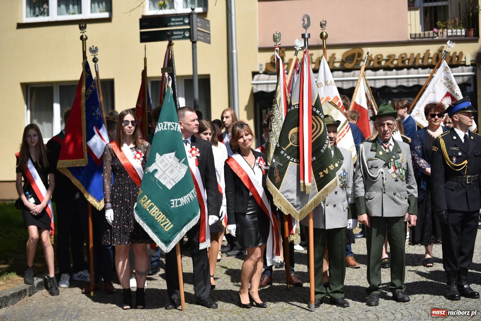 Zdjęcie w galerii na portalu naszraciborz.pl: Radosna patriotyczna majówka w Raciborzu [FOTO i WIDEO] wiadomości z regionu