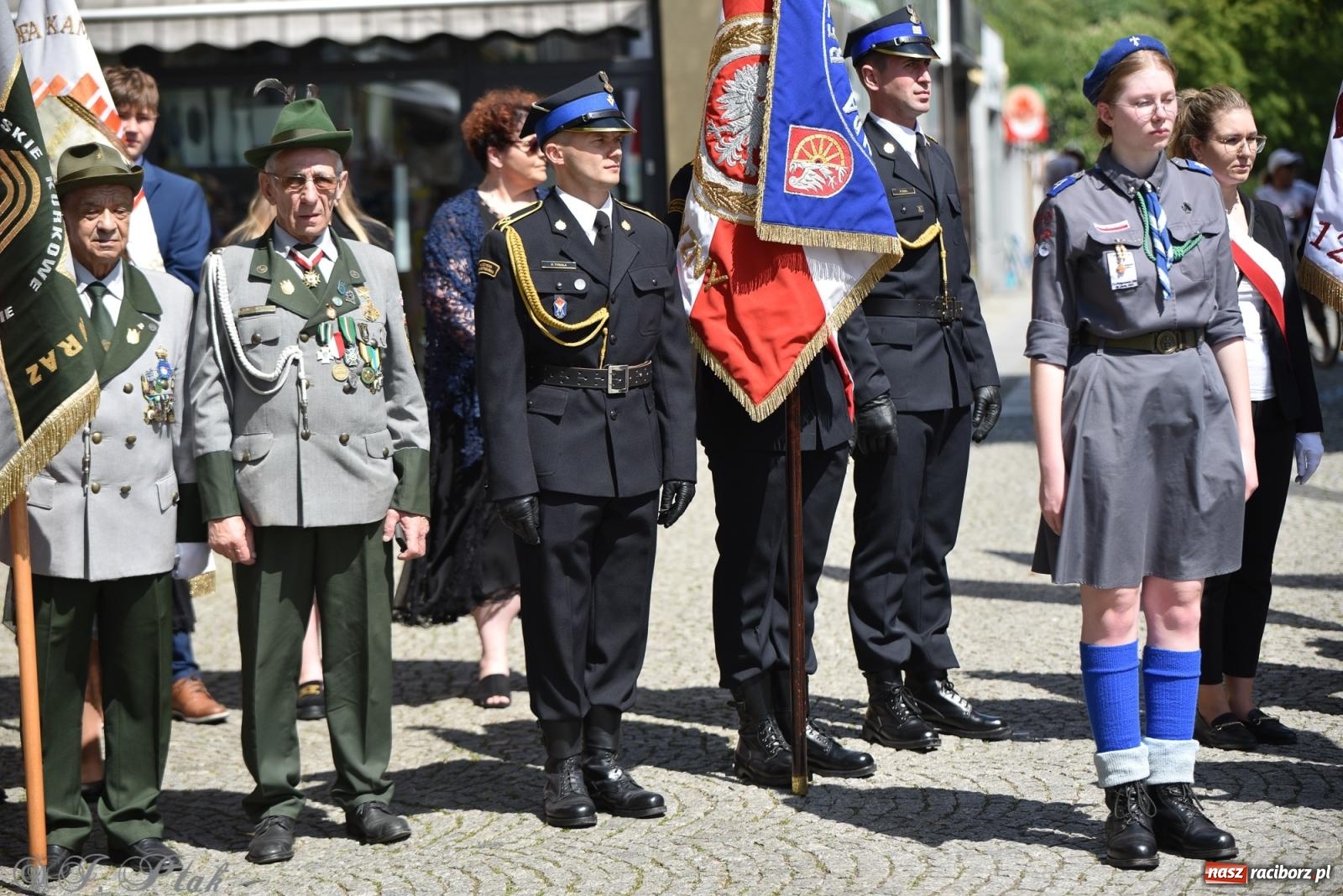 Zdjęcie w galerii na portalu naszraciborz.pl: Radosna patriotyczna majówka w Raciborzu [FOTO i WIDEO] wiadomości z regionu