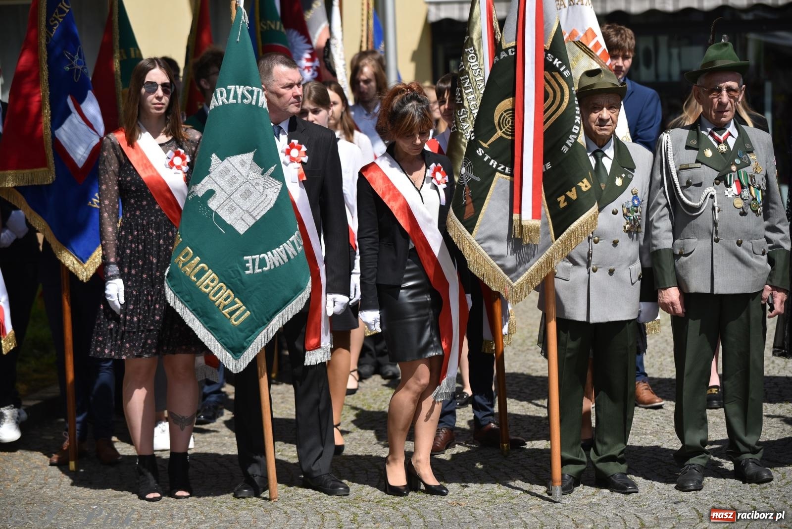 Zdjęcie w galerii na portalu naszraciborz.pl: Radosna patriotyczna majówka w Raciborzu [FOTO i WIDEO] wiadomości z regionu