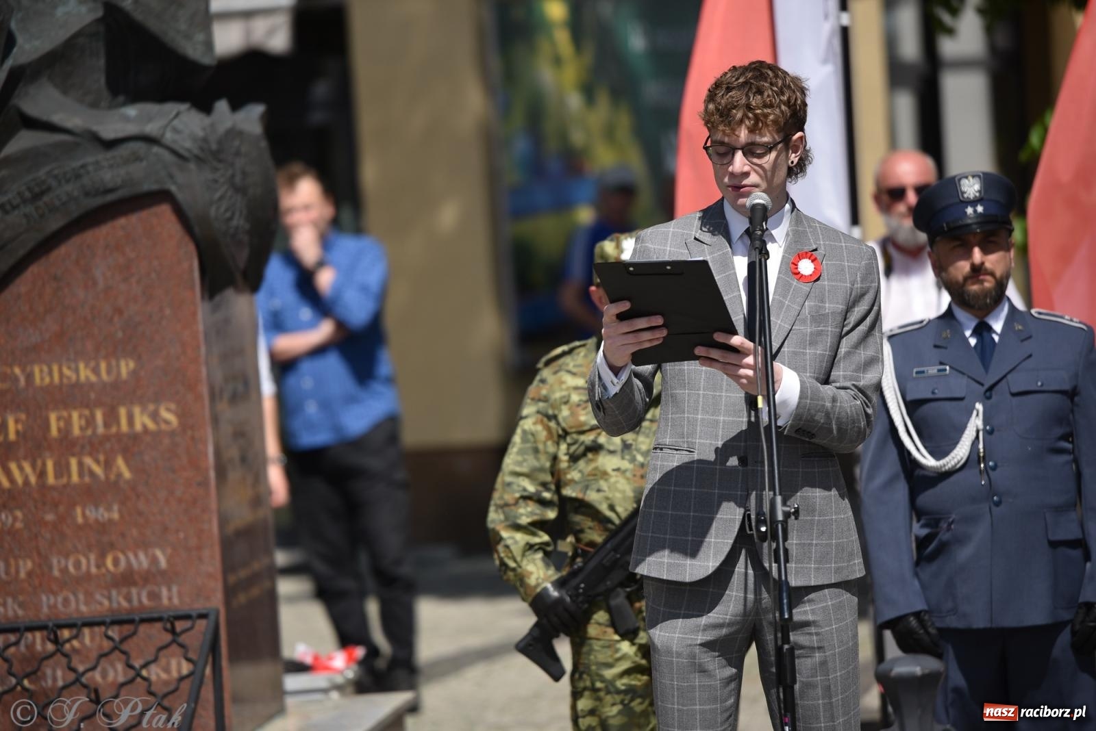 Zdjęcie w galerii na portalu naszraciborz.pl: Radosna patriotyczna majówka w Raciborzu [FOTO i WIDEO] wiadomości z regionu