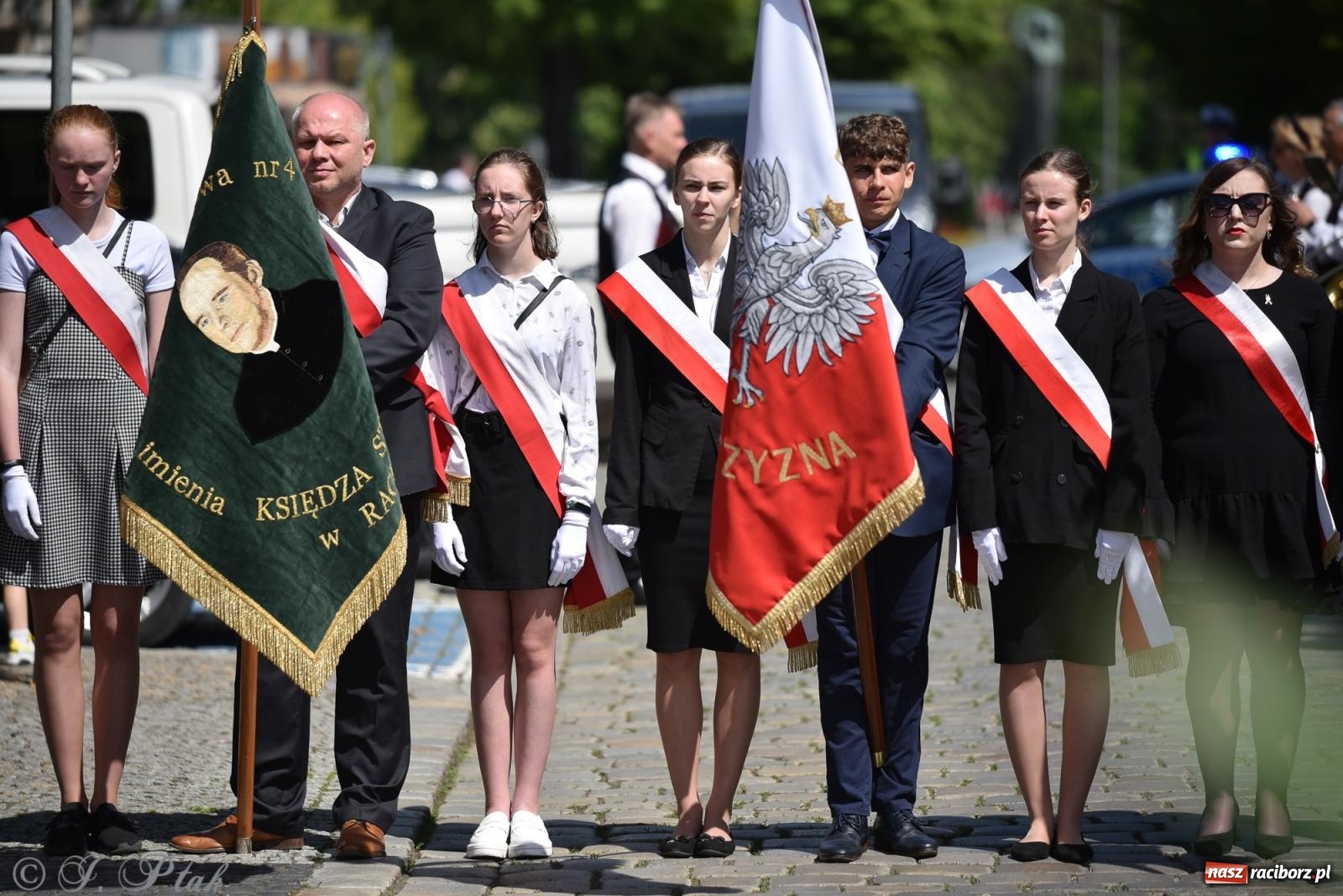 Zdjęcie w galerii na portalu naszraciborz.pl: Radosna patriotyczna majówka w Raciborzu [FOTO i WIDEO] wiadomości z regionu