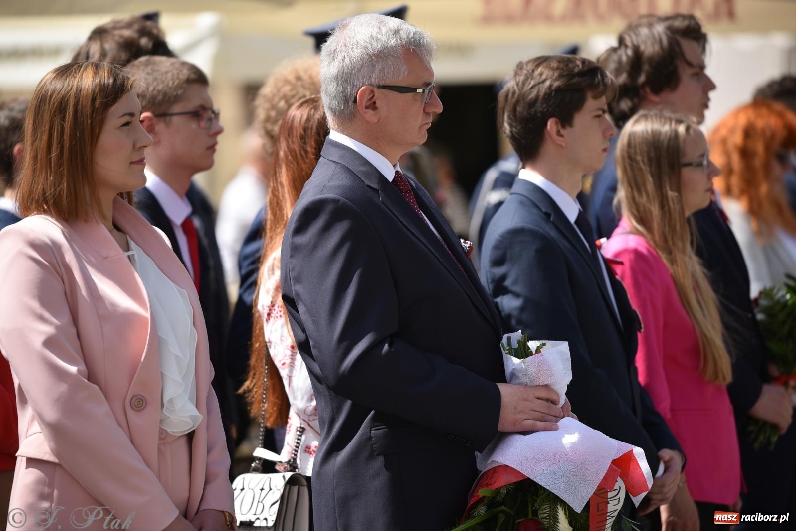 Zdjęcie w galerii na portalu naszraciborz.pl: Radosna patriotyczna majówka w Raciborzu [FOTO i WIDEO] wiadomości z regionu