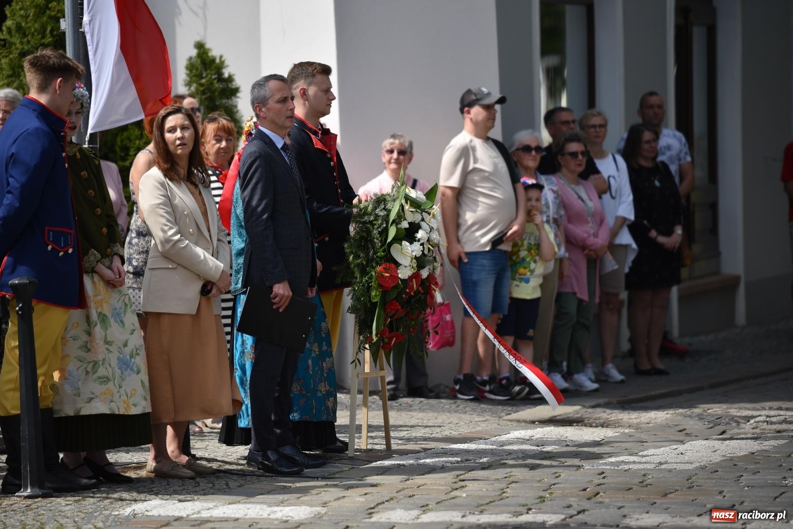 Zdjęcie w galerii na portalu naszraciborz.pl: Radosna patriotyczna majówka w Raciborzu [FOTO i WIDEO] wiadomości z regionu