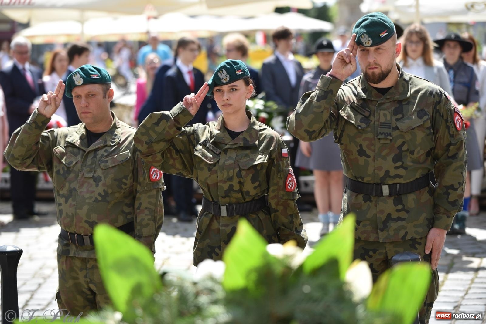 Zdjęcie w galerii na portalu naszraciborz.pl: Radosna patriotyczna majówka w Raciborzu [FOTO i WIDEO] wiadomości z regionu