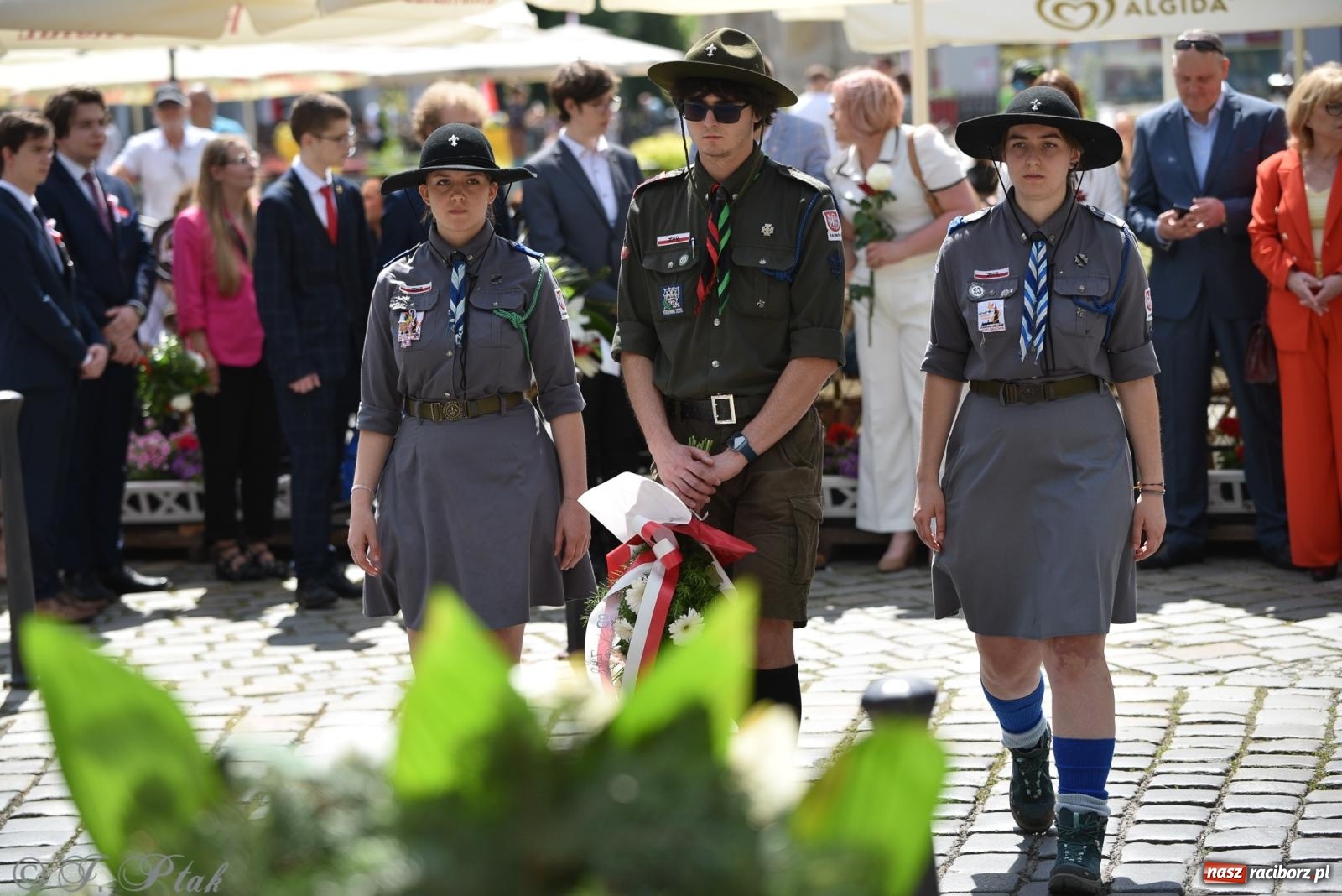 Zdjęcie w galerii na portalu naszraciborz.pl: Radosna patriotyczna majówka w Raciborzu [FOTO i WIDEO] wiadomości z regionu