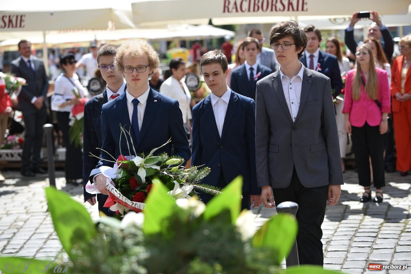 Zdjęcie w galerii na portalu naszraciborz.pl: Radosna patriotyczna majówka w Raciborzu [FOTO i WIDEO] wiadomości z regionu