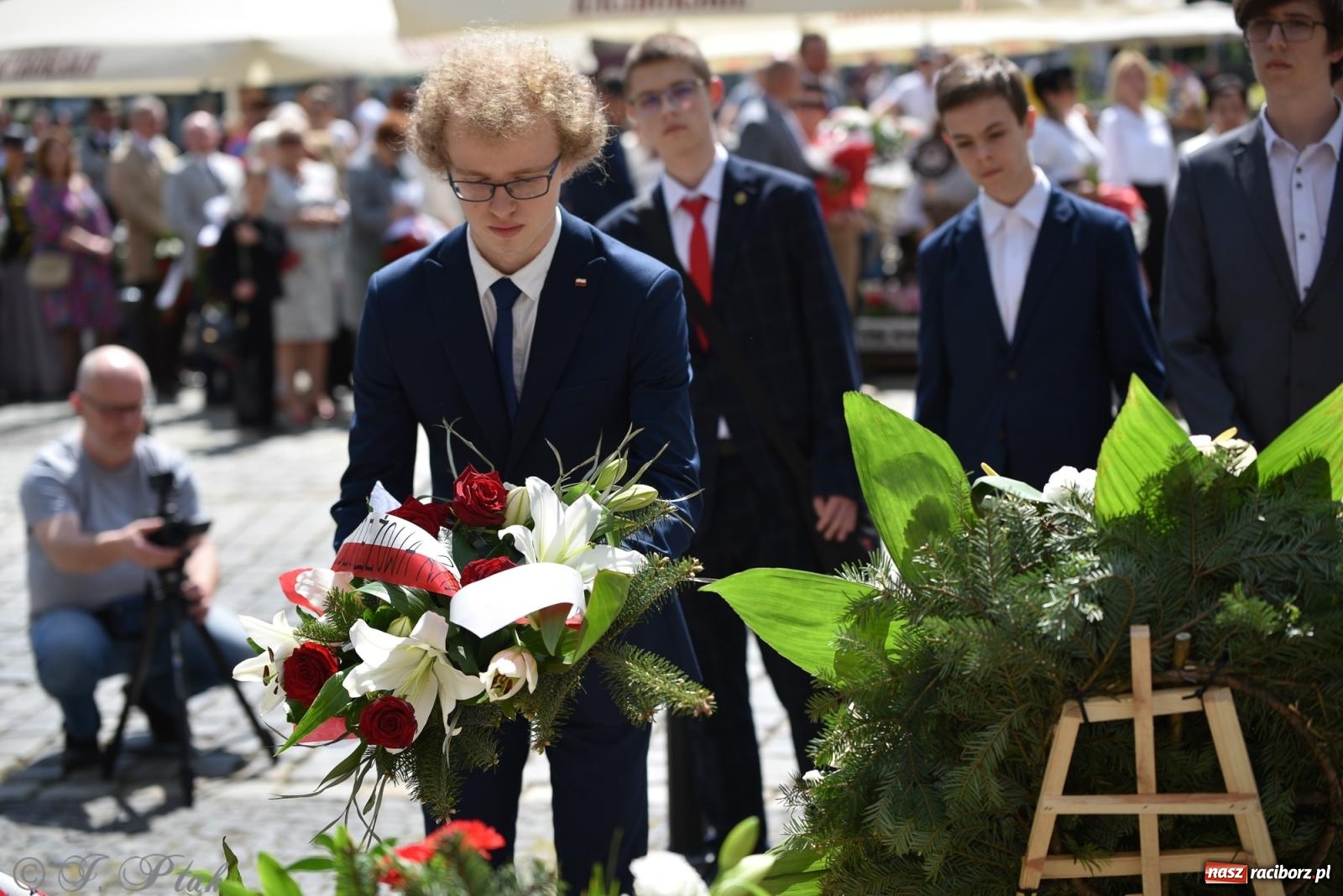 Zdjęcie w galerii na portalu naszraciborz.pl: Radosna patriotyczna majówka w Raciborzu [FOTO i WIDEO] wiadomości z regionu