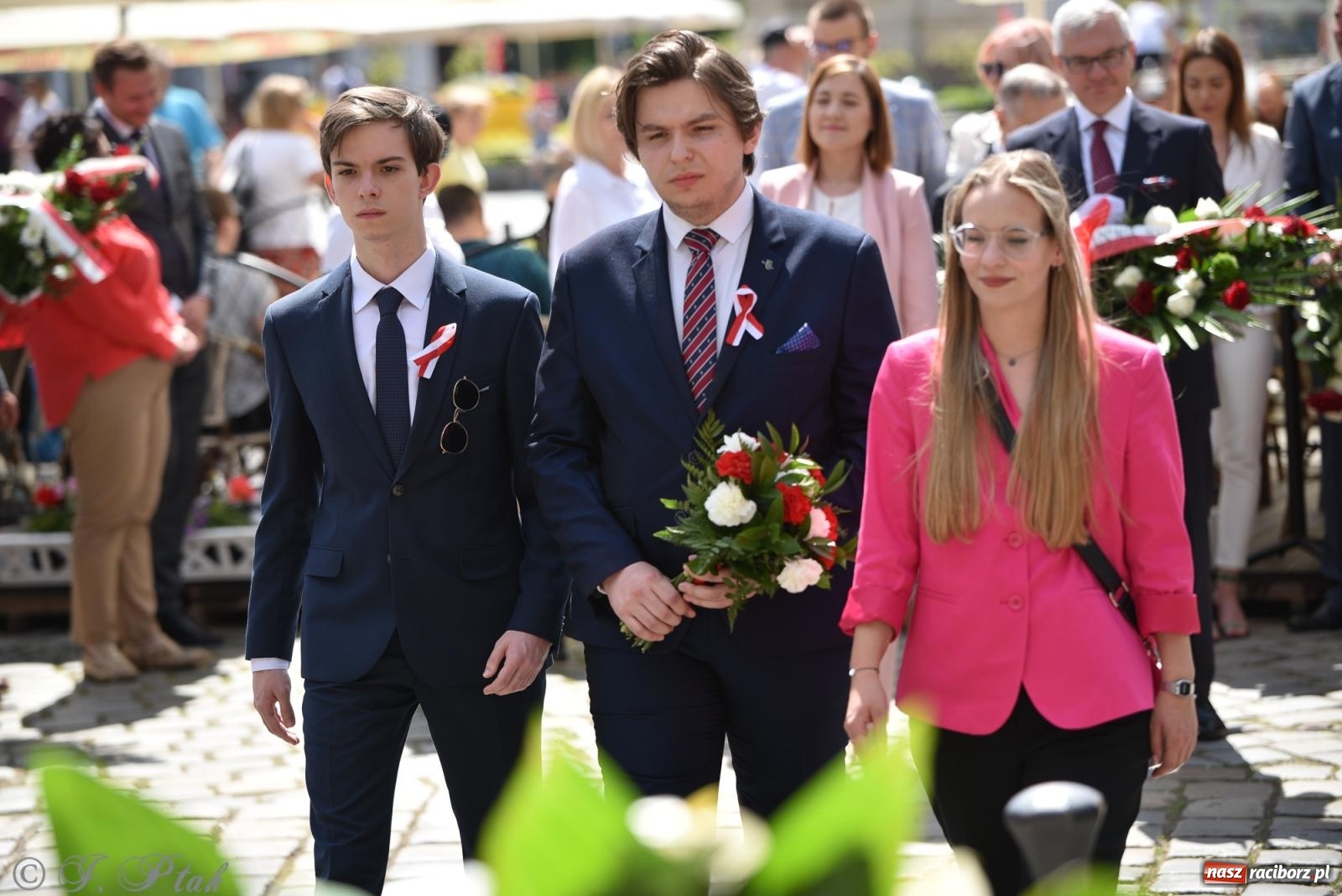 Zdjęcie w galerii na portalu naszraciborz.pl: Radosna patriotyczna majówka w Raciborzu [FOTO i WIDEO] wiadomości z regionu