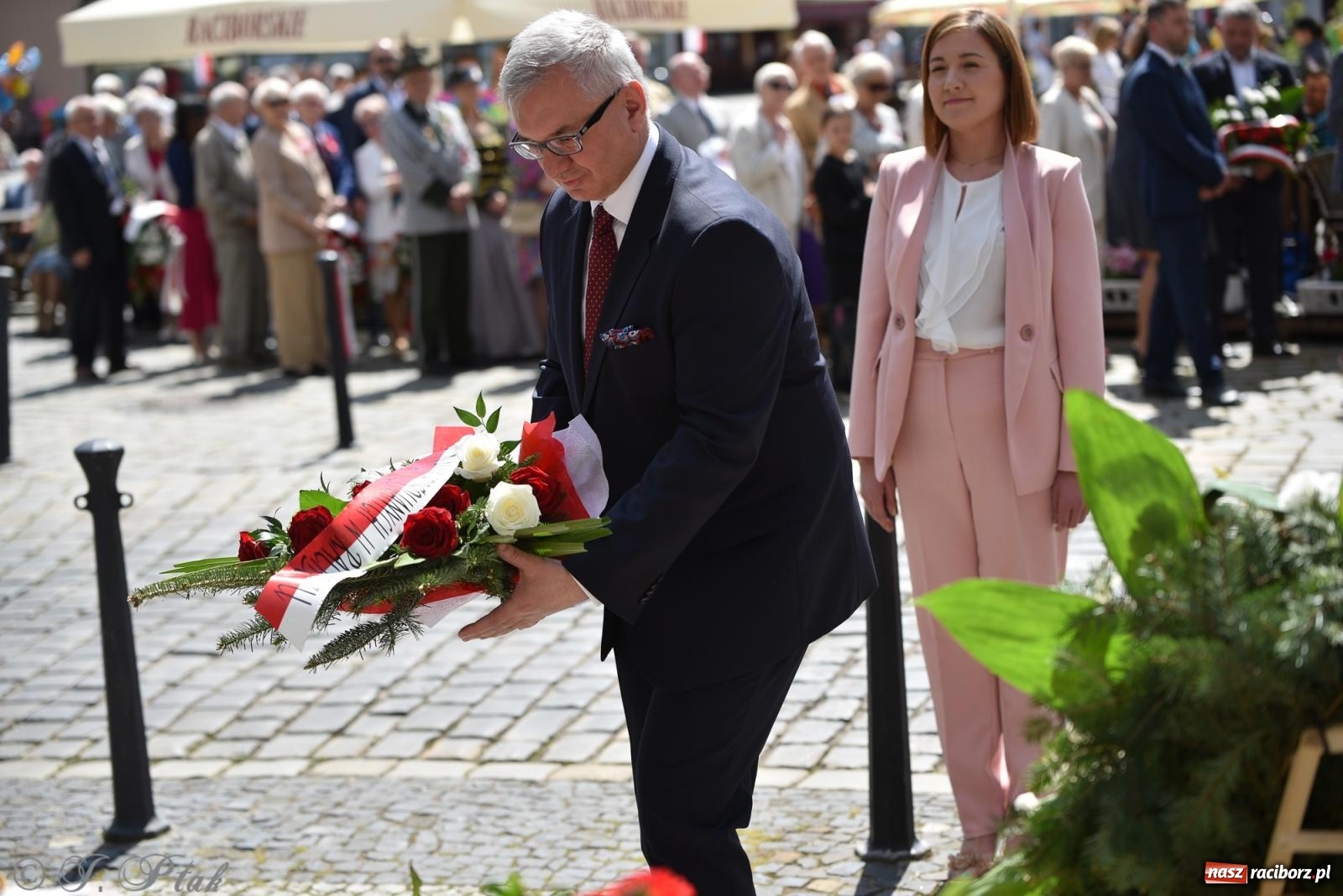 Zdjęcie w galerii na portalu naszraciborz.pl: Radosna patriotyczna majówka w Raciborzu [FOTO i WIDEO] wiadomości z regionu